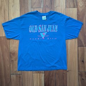 Old San Juan Vintage Beach T-shirt (XL)